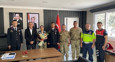 Kaymakam Akdaş’tan Jandarma Teşkilatına Anlamlı Kabul