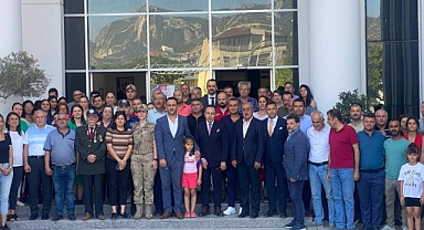 Kaymakam Çoban Defne’ye Veda Etti