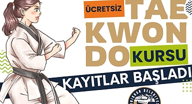 Kırıkhan Belediyesi’nden Ücretsiz Taekwondo Kursu