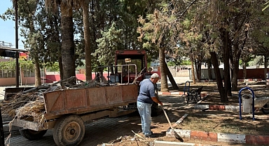 Kumlu Belediyesi’nden Park ve Yeşil Alanlara Yaz Dokunuşu