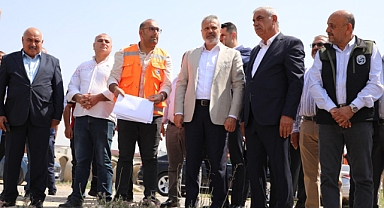 Kumlu’da Halı Saha Temel Atma Töreni Yapıldı