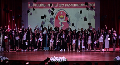MKÜ Veteriner Fakültesi mezuniyet töreni gerçekleştirildi
