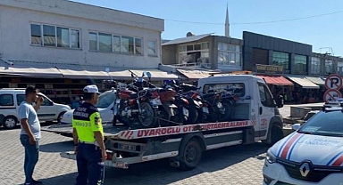 Motosiklet kullanıcılarına yönelik denetim yapıldı