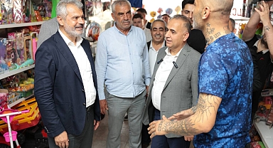 Öntürk, Altınözü Esnafını Ziyaret Etti