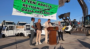 Reyhanlı Belediyesi Araç Filosunu Güçlendirdi
