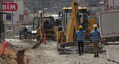 SAMANDAĞ'A YENİ İÇME SUYU HATTI