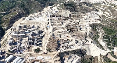 Samandağ Hıdırbey’de TOKİ Afet Konutları Yükseliyor