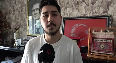 Satırla Saldıran Şahıslardan, Kapıyı Kilitleyerek Canını Kurtardı