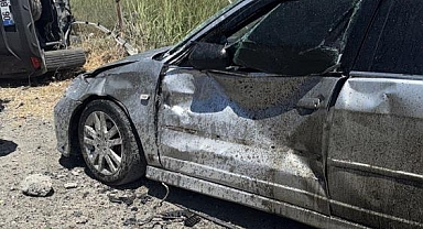 Uçan Otomobil 2 Araca Çarparak Durabildi