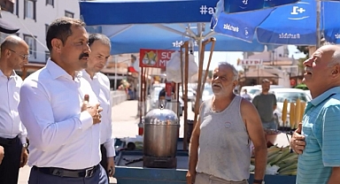 VALİ MASATLI, ARSUZ’DA ESNAFLARI DİNLEDİ