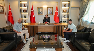 Vali Masatlı, Şehit Ailesini Makamında Ağırladı