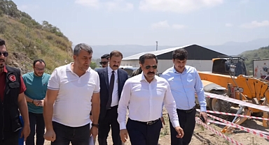 Vali Masatlı, TOKİ Afet Konutları Projesinde İncelemelerde Bulundu