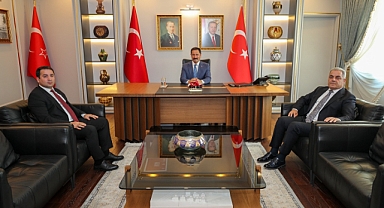 Yargı Mensuplarından Vali Masatlı’ya Veda Ziyareti