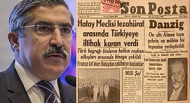 YAYMAN: HATAY HEPİMİZİN ŞAHSİ MESELESİDİR