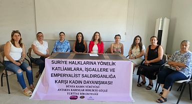 Antakya’da Kadın Dayanışması Çağrısı