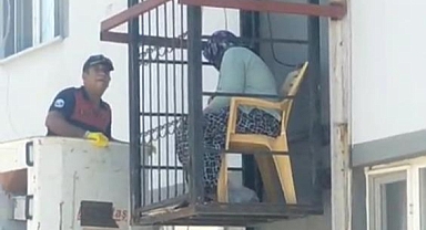 Asansörde Mahsur Kalan Yaşlı Kadını İtfaiye Kurtardı