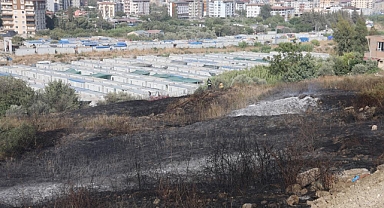 Bahçe Yangını Büyümeden Söndürüldü