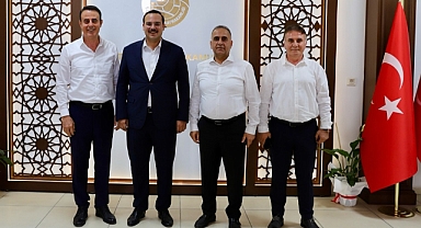 Başkan Sarı’dan Kaymakam Şahin’e Ziyaret