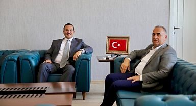 Başkan Sarı’dan Yeni Kaymakama Ziyaret