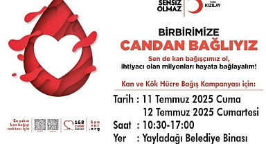BAŞKAN YALÇIN’DAN KAN BAĞIŞI ÇAĞRISI