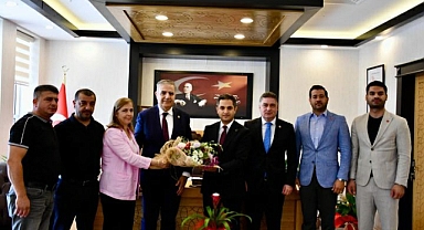 CHP Hatay Heyetinden Kaymakam Murat’a Tebrik Ziyareti