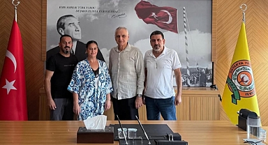 Defne Hatayspor Taraftarlar Derneği’nden Başkan Hikmet Çinçin’e Ziyaret