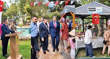 DÖRTYOL’DA HANIMELİ PAZARI AÇILDI