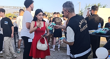 Emniyetten Arsuz’daki Konserlerde Bilgilendirici Standlar