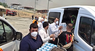 Hatay Barosu’ndan Yangın Bölgesine Destek ve Dayanışma Ziyareti