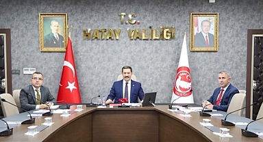 Hatay'da Gençlik, Eğitim, Spor ve Sağlık Yatırımları Masaya Yatırıldı