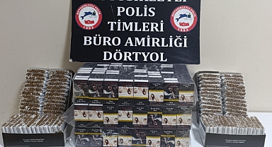 Hatay’da Kaçak Sigara ve Tütün Operasyonu