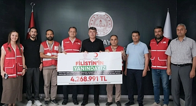HATAY’DAN GAZZE’YE 4.2 MİLYON TL DESTEK