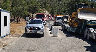 HBB, Suriye’deki Yangına Müdahale Etti