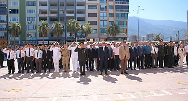İskenderun'un düşman işgalinden kurtuluşunun 87. yıl dönümü kutlandı