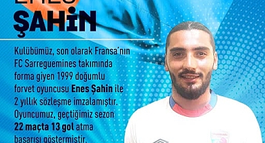 İskenderunspor, Forvet Enes Şahin'i Renklerine Bağladı