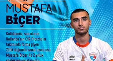 İskenderunspor Mustafa Biçer ile 2 Yıllık Sözleşme İmzaladı