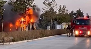 Konteyner İş Yeri Kullanılamaz Hale Geldi