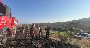 Makilik Alanda Yangın Çıktı