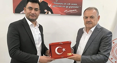 Memur-Sen’den Sanayi ve Teknoloji İl Müdürü Rıza Evrim’e Ziyaret