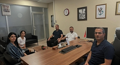MÜDÜR TECİMEN’E NEZAKET ZİYARETİ