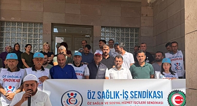 ÖZ SAĞLIK İŞ ŞEHİTLERİ ANDI