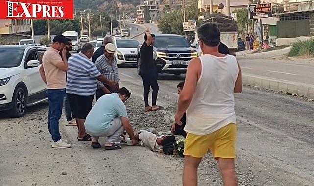 SAMANDAĞ'DA AYNI NOKTADA PEŞ PEŞE KAZALAR!