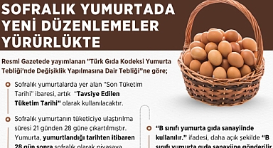 Sofralık Yumurtada Yeni Dönem Başladı