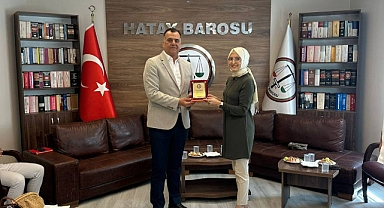 TAYİNİ ÇIKAN SAVCI VE HAKİMLERE PLAKET