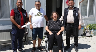 Tekerlekli Sandalyeler Sahiplerine Ulaştırıldı