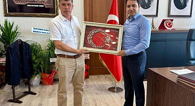 Tüysüz'den Kaymakam Kahraman'a Hayırlı Olsun Ziyareti