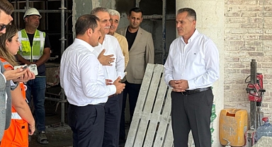 Vali Masatlı, Tarihi Yapılarda İncelemelerde Bulundu