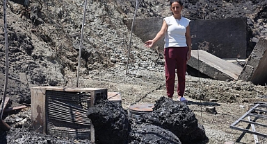 Yeni Yuvası İçin Aldığı Eşyalar Yangında Kül Oldu