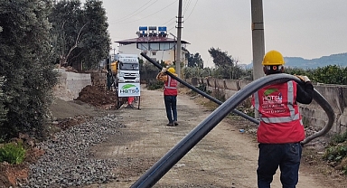 103 Bin 653 M İçme Suyu Hattı Yapıldı