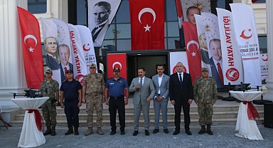 7 Dron Ve 2 Mobil Göç Aracı Hizmete Girdi